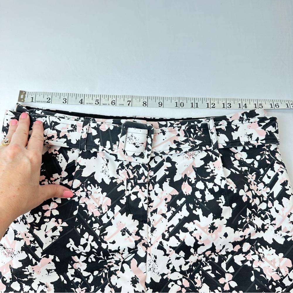 Express Floral Print High Waist Shorts - Picture 8 of 11